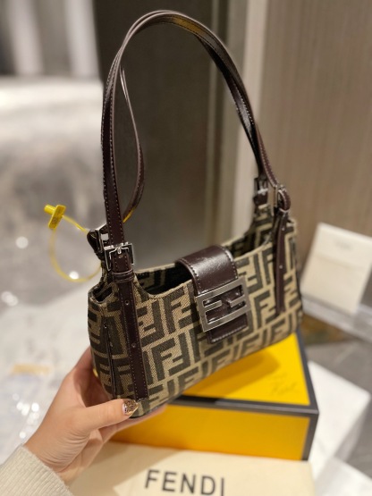 F style Underarm Shoulder Bag Classic-Luxeon