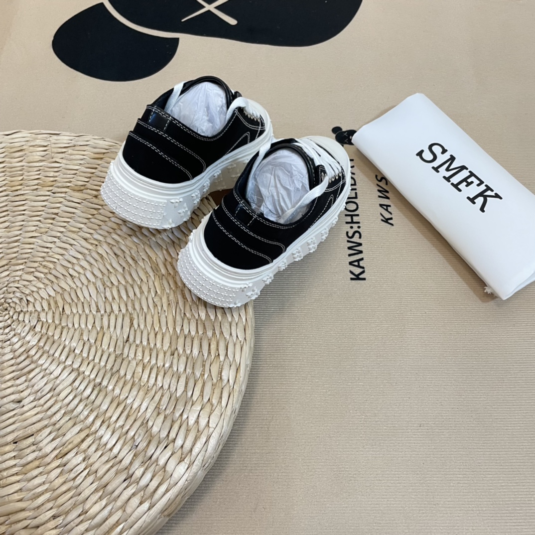 SMFK Tide Cross logo thick sole casual shoes-Luxeon