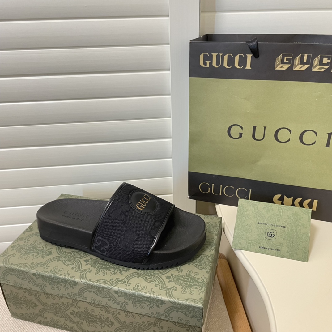 G style couple thick sole sandals-Luxeon