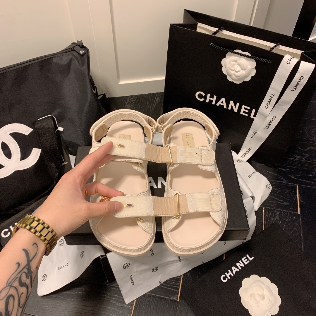 C style Early Spring Velcro Sandals-Luxeon