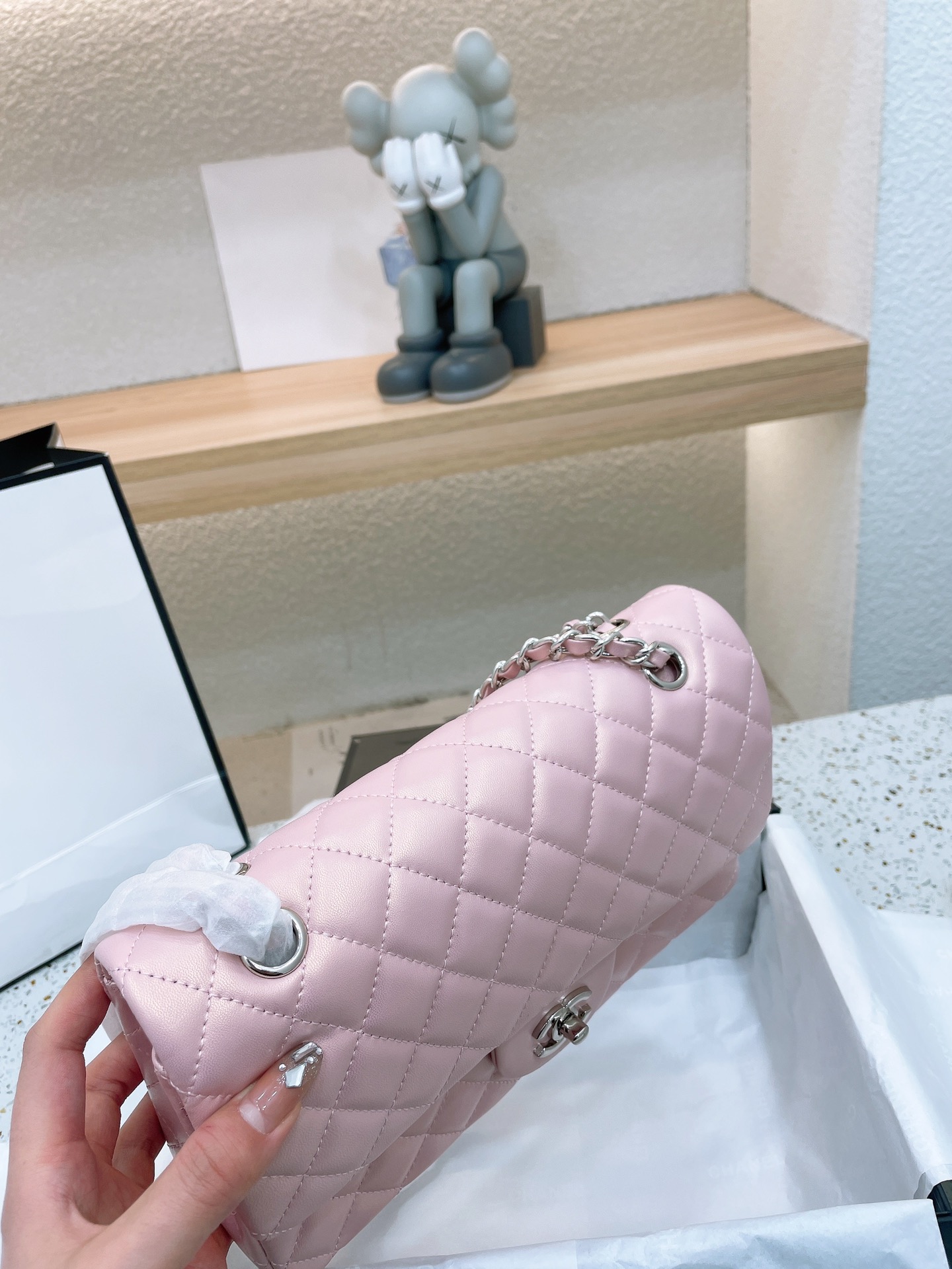 C style Cf flap handbags-Luxeon