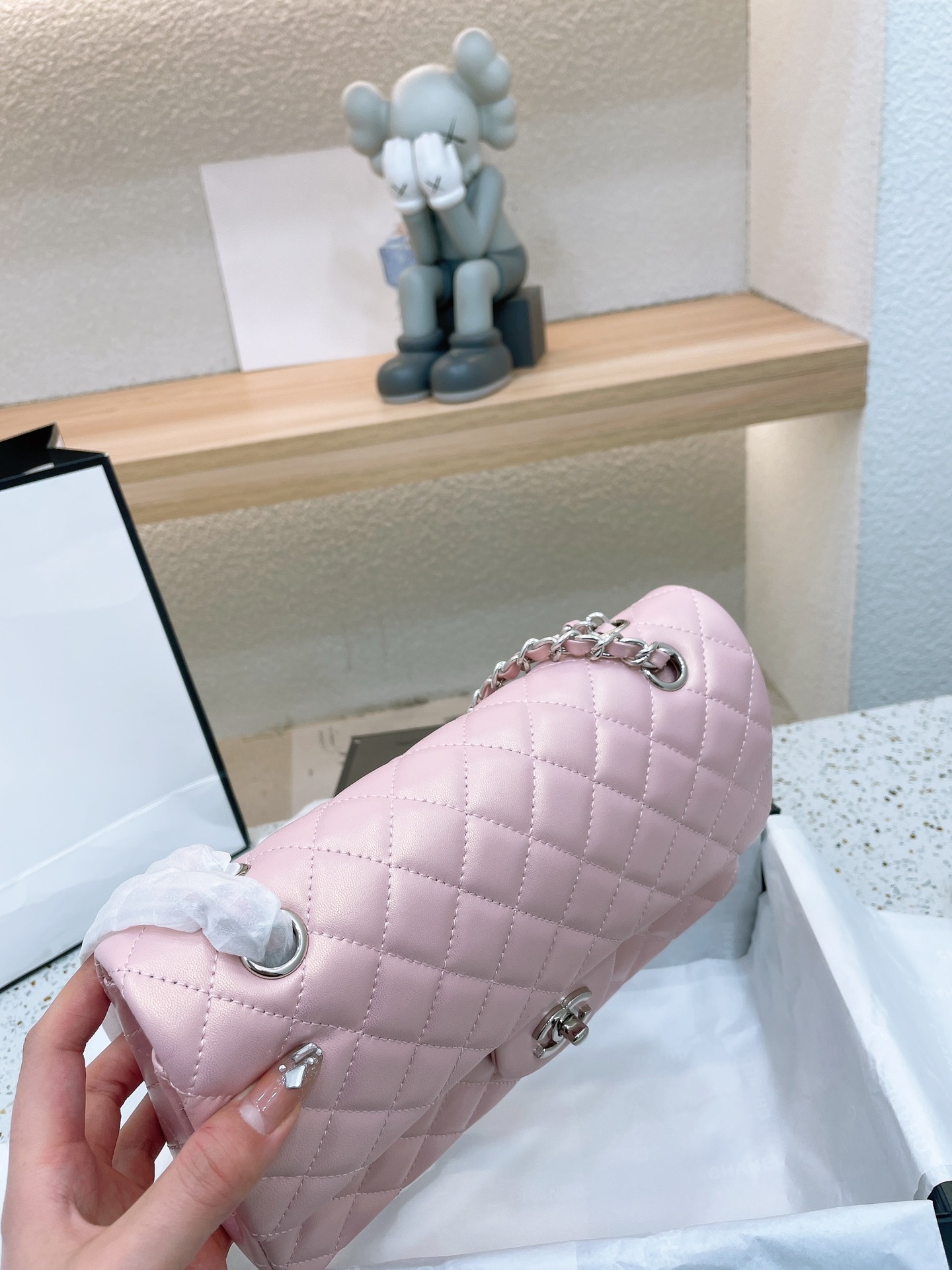 C style Cf flap handbags-Luxeon