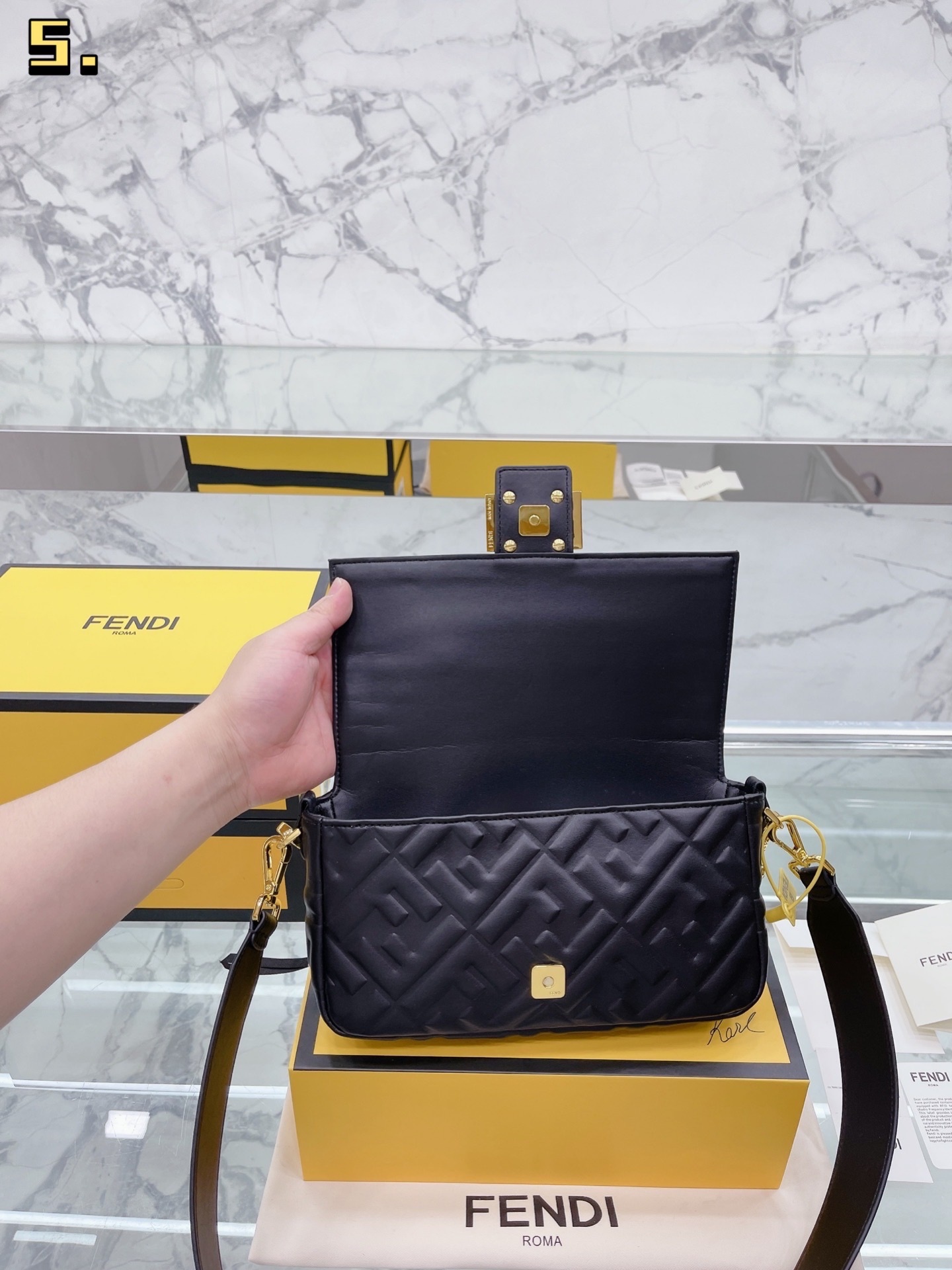 F style handbags shoulder bags-Luxeon