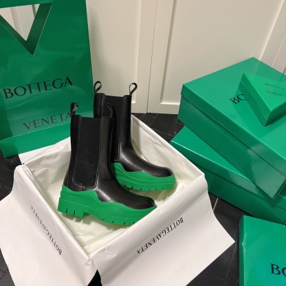 Bottega Venet mid-calf heeled boots-Luxeon