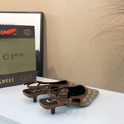 G style vintage women sandals pumps-Luxeon