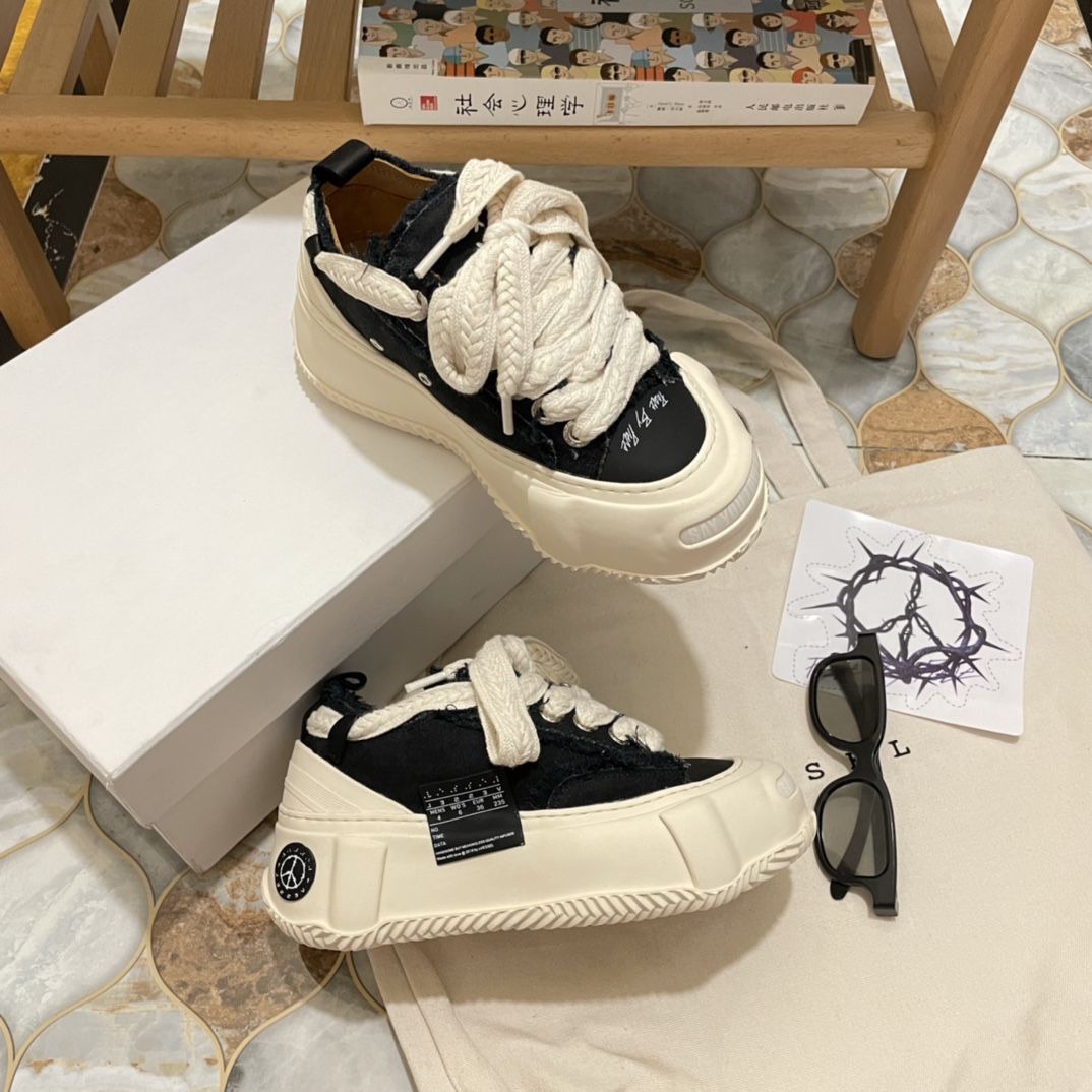 X Vessel SMILENCE fashion platform casual shoes-Luxeon