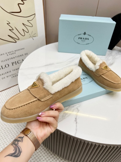 Shearling Loafers 35-42