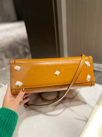 G style Diana bamboo women handbags-Luxeon