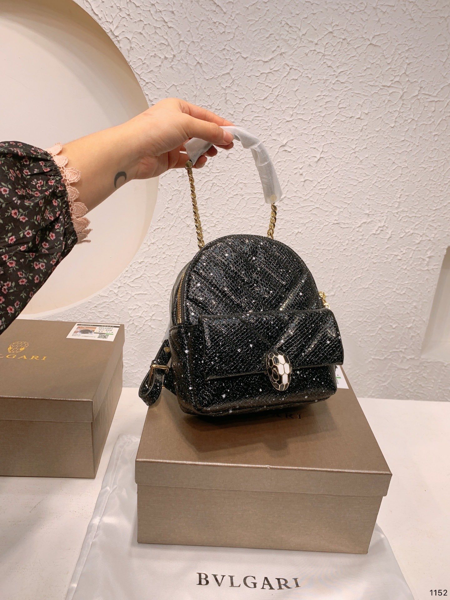 BVLGARI Mini Backpack-Luxeon