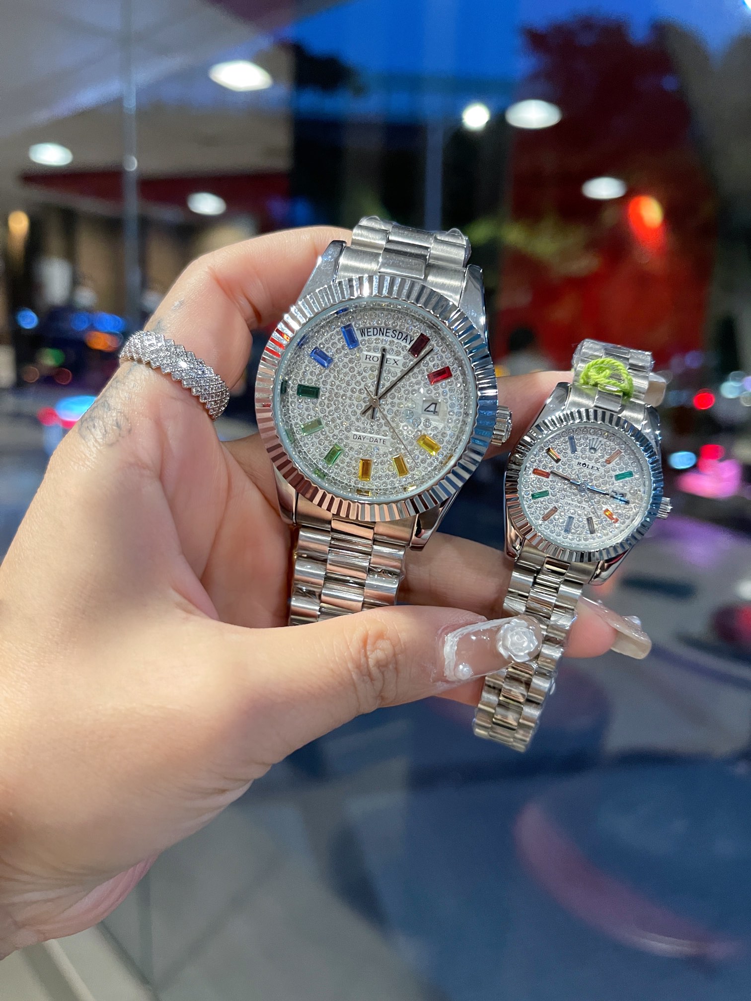 Rolex Watch Classic Couples Series Quartz Movement-Luxeon