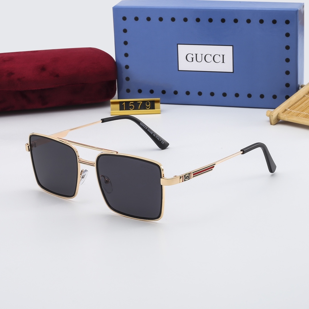 Guc Fashion women Retro New Sunglasses-Luxeon