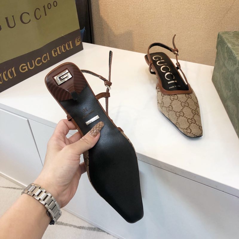 G style vintage women sandals pumps-Luxeon