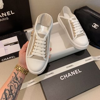 C style Classic Fashion Two-Piece White Shoes-Luxeon