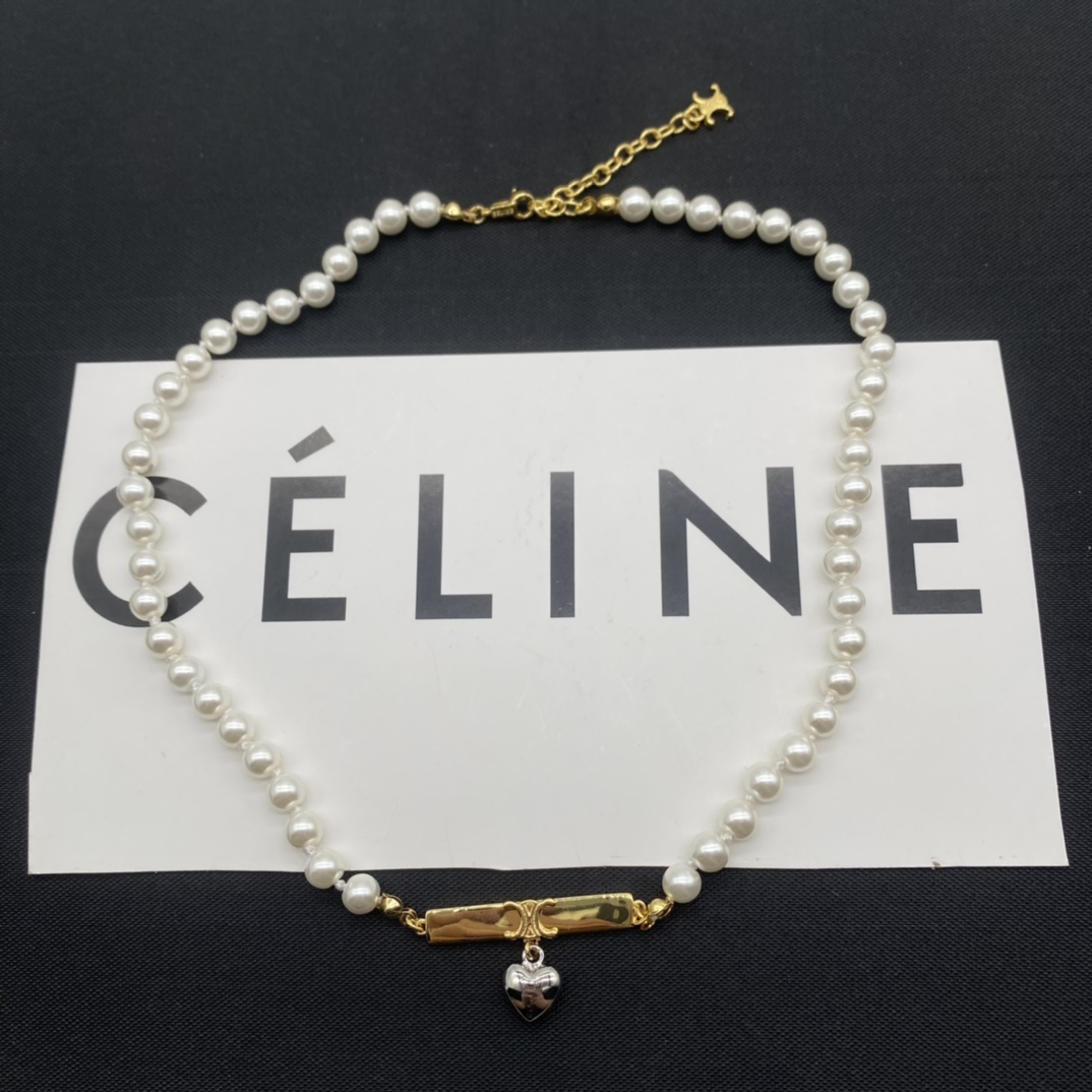 C style Pearl Necklace-Luxeon