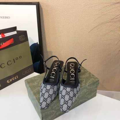 G style vintage women sandals pumps-Luxeon