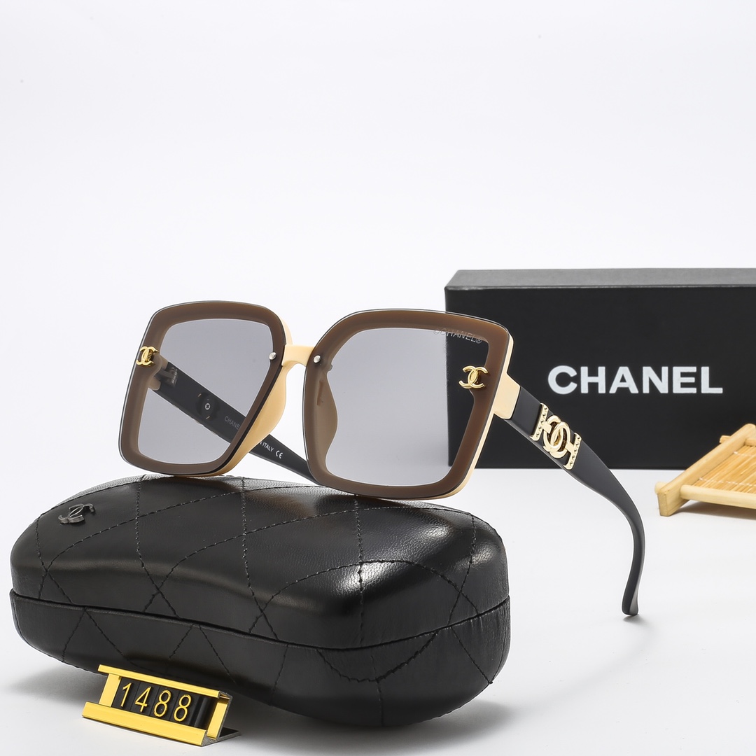 CHA Fashion New Retro Ladies Sunglasses-Luxeon