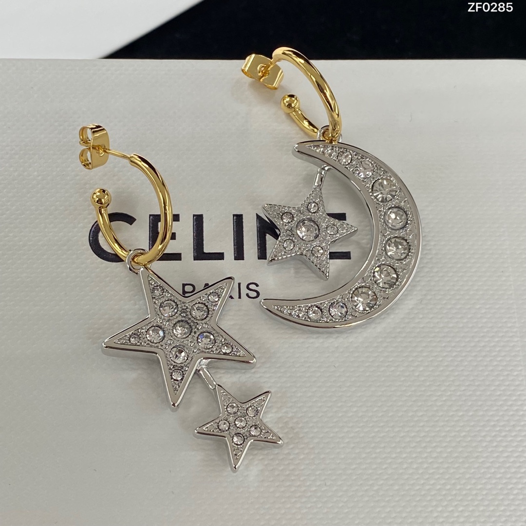 New C style Earrings-Luxeon