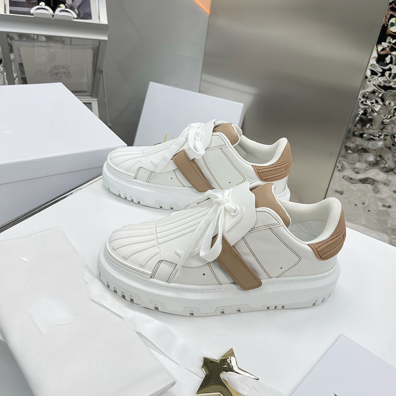 D style Women Lace Up Fashion Casual Sport Shoes-Luxeon
