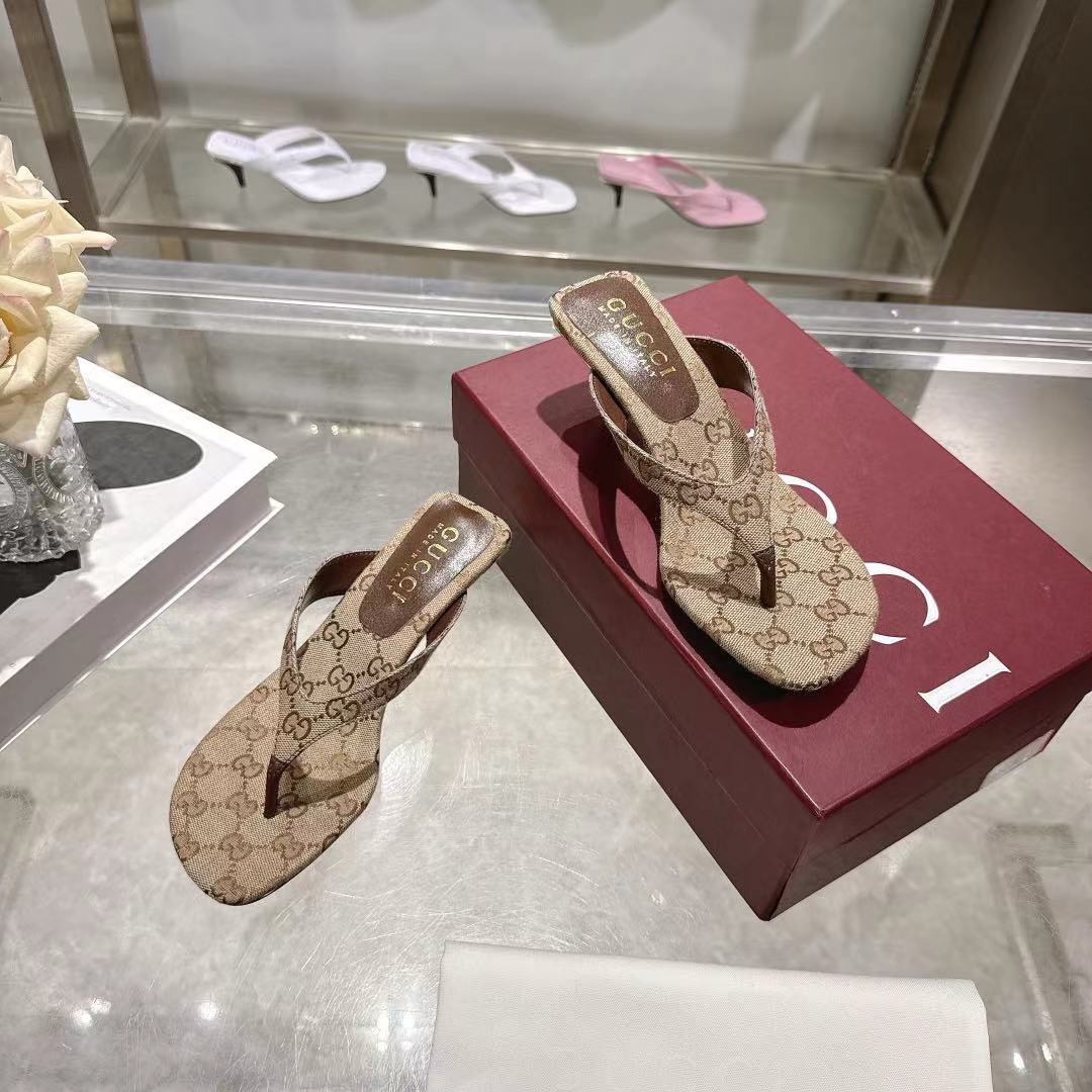 High-heeled flip-flops 5.5cm/35-42