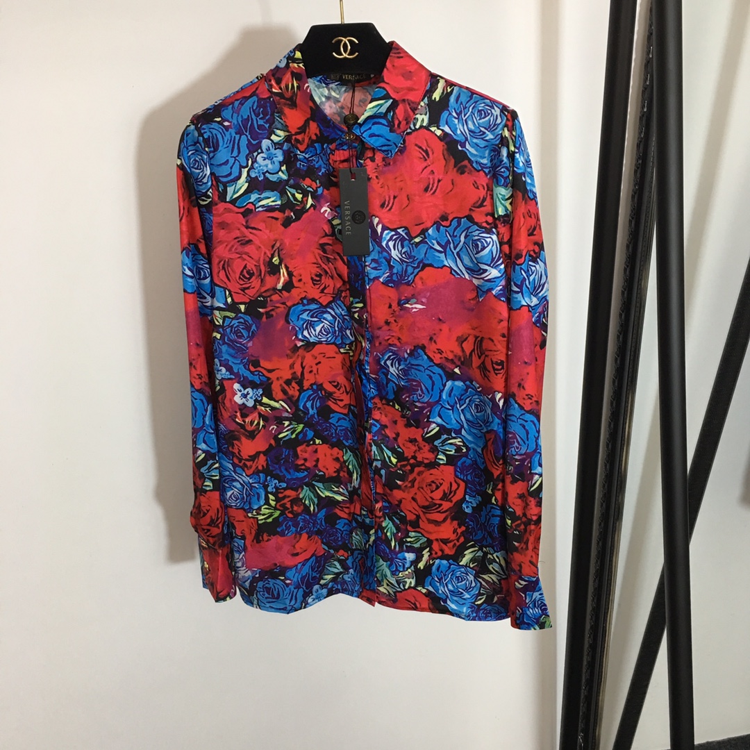 Versace printed shirt-Luxeon