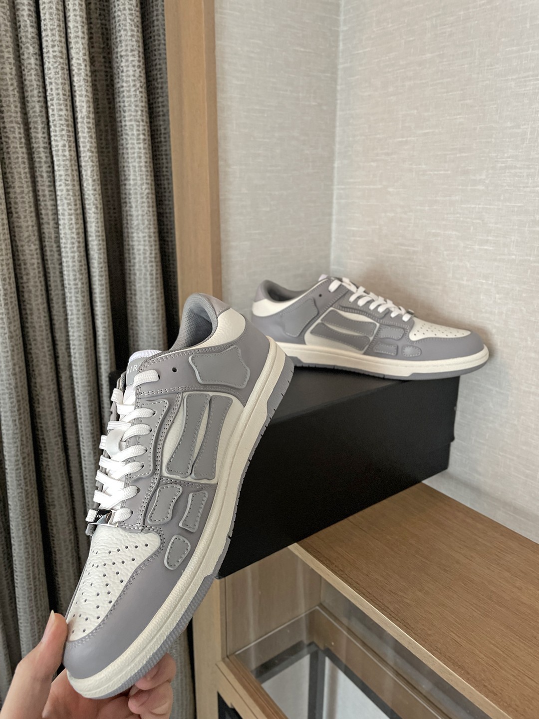 AMIRI new Skel Top Low  unisex sneakers-Luxeon