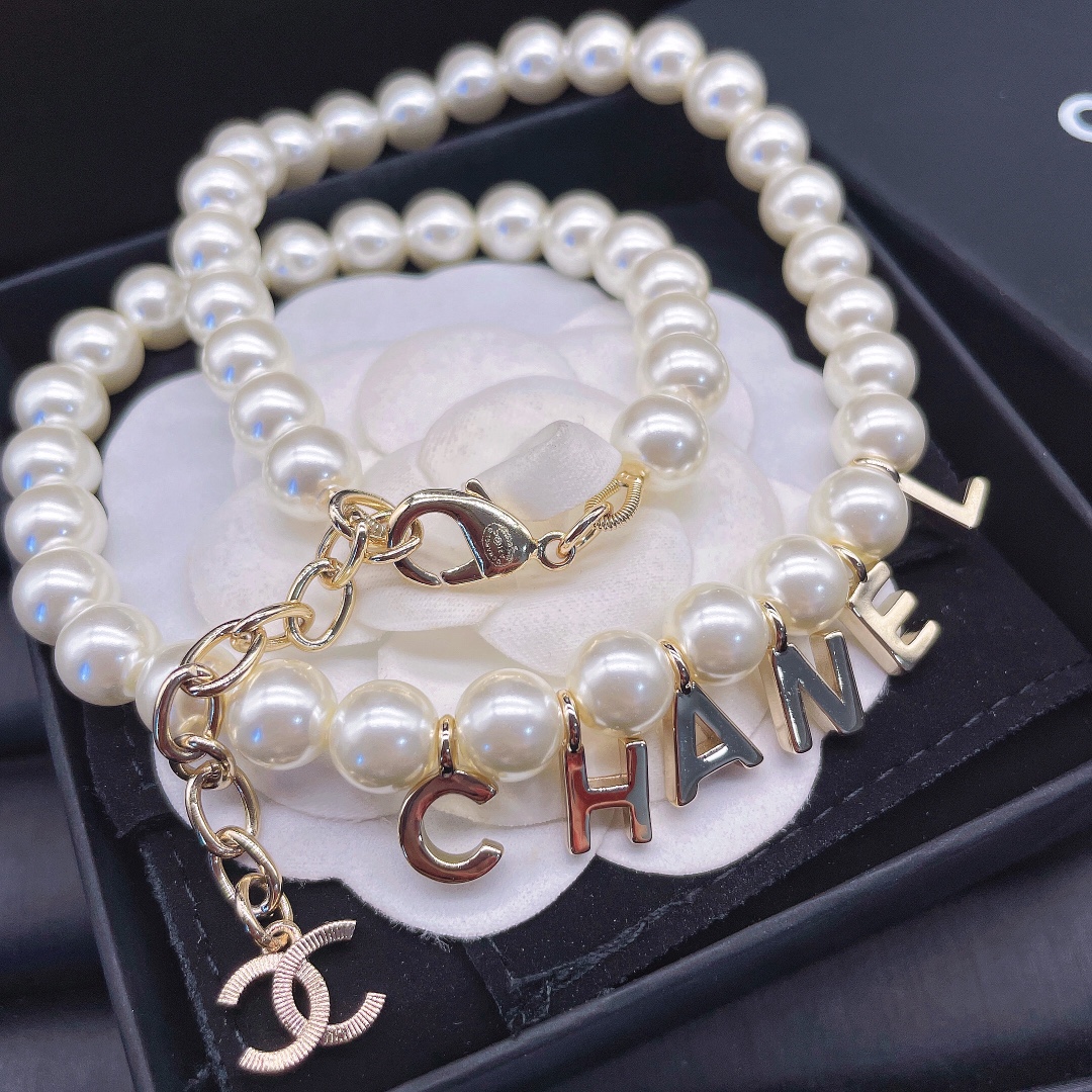 C style Classic Pearl Necklace-Luxeon