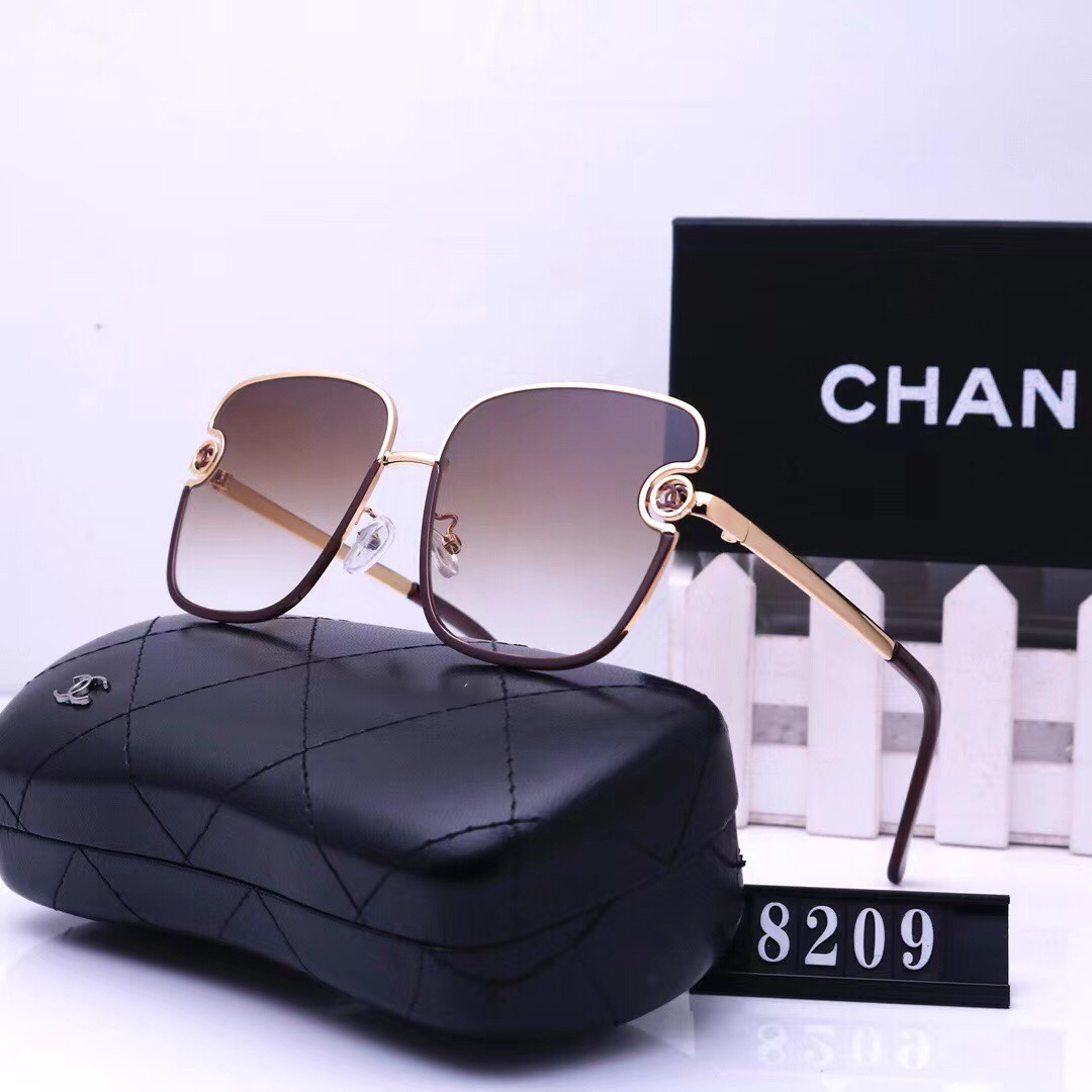 Chane Fashion Vacation Travel Sunglasses-Luxeon
