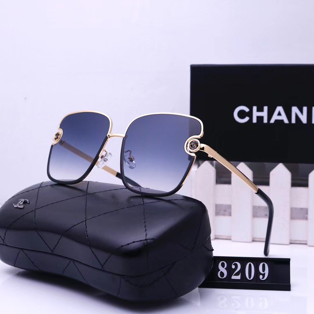 Chane Fashion Vacation Travel Sunglasses-Luxeon