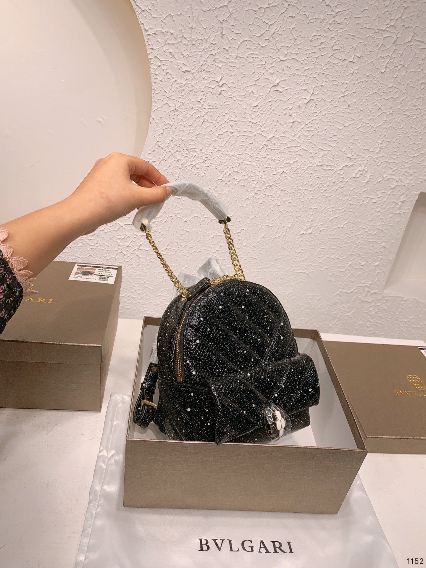 BVLGARI Mini Backpack-Luxeon