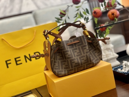 F style Handbags FF Printing-Luxeon