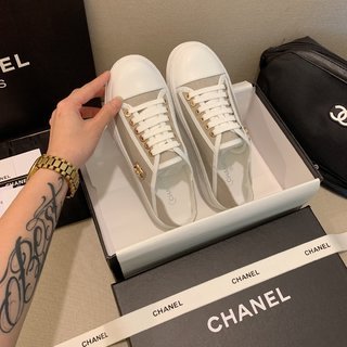 C style Classic Fashion Two-Piece White Shoes-Luxeon