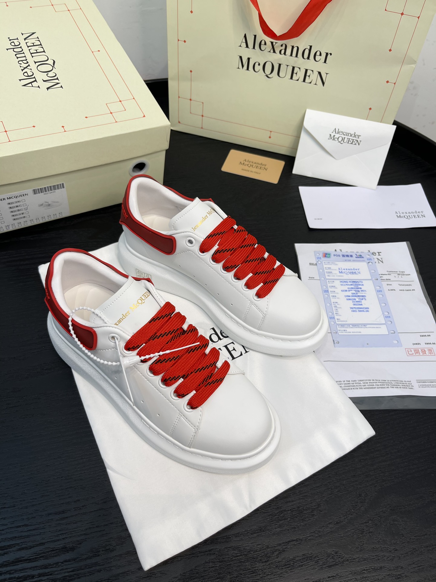 Alexander Mc QUEEN  women sneakers casual shoes-Luxeon