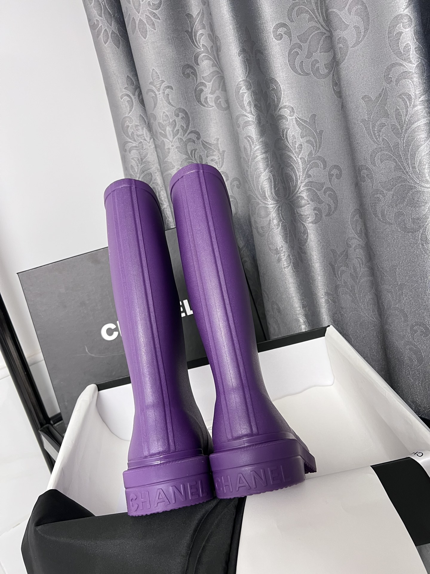 C style vintage rain boots-Luxeon