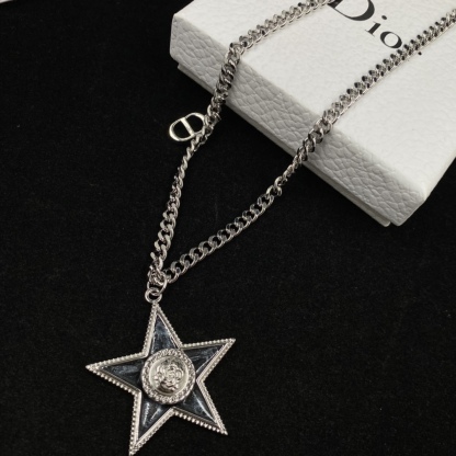 D style Fashion Quagram Star Necklace-Luxeon