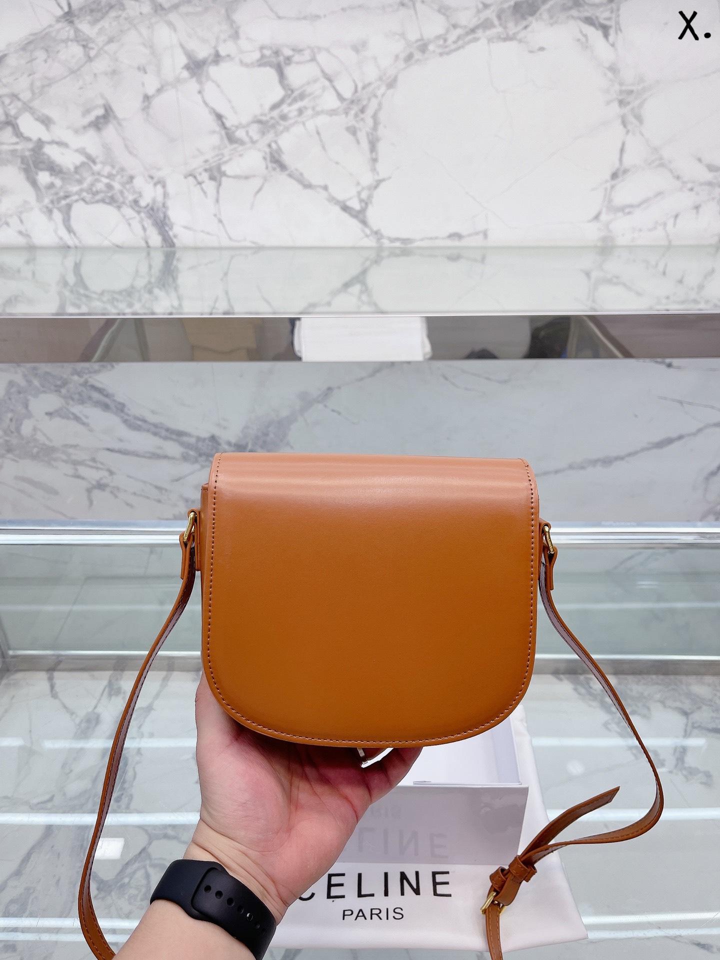 C style Teen Besace saddle bags-Luxeon