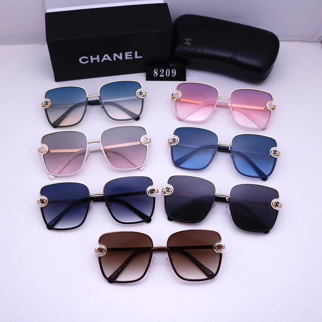 Chane Fashion Vacation Travel Sunglasses-Luxeon
