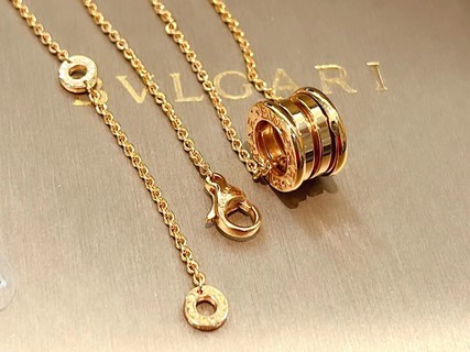 Bulgari Classic Sterling Silver S925 Complete Necklace-Luxeon