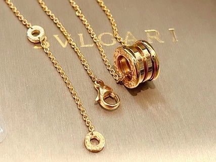 Bulgari Classic Sterling Silver S925 Complete Necklace-Luxeon