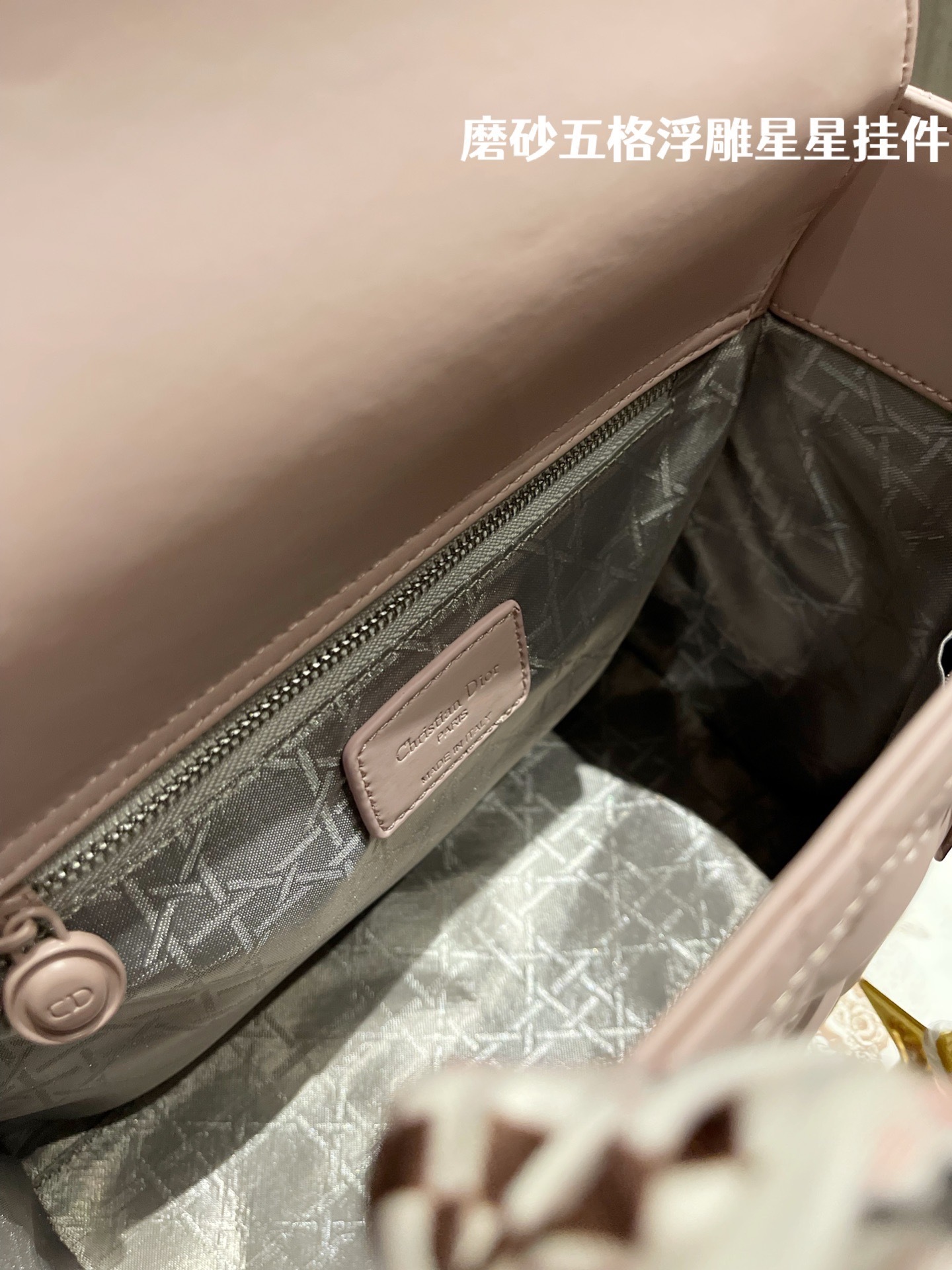 D style Diana Handbags Frosted (five grids)-Luxeon