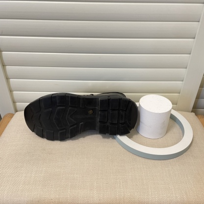 Alexander McQueen British style women rider short boots-Luxeon