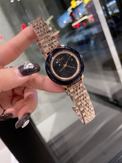 D style La D De D style Satine Series Watch Starry Sky Dial Elegance Exquisite-Luxeon