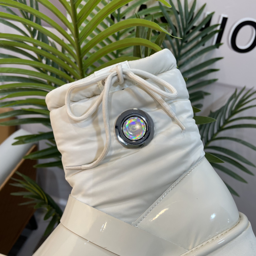 UGG new autumn & winter TPU down feather snow boots-Luxeon