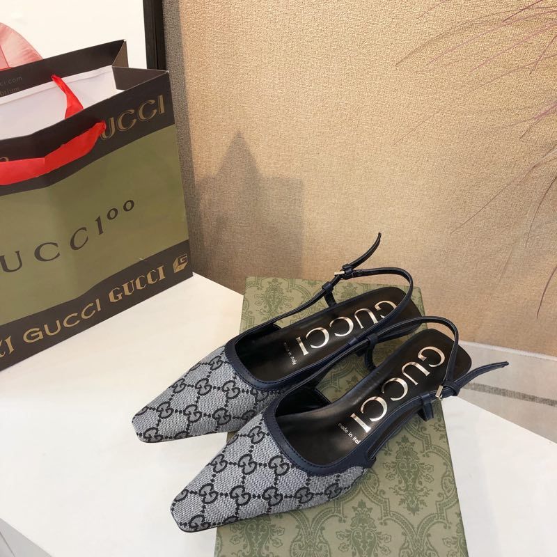 G style vintage women sandals pumps-Luxeon