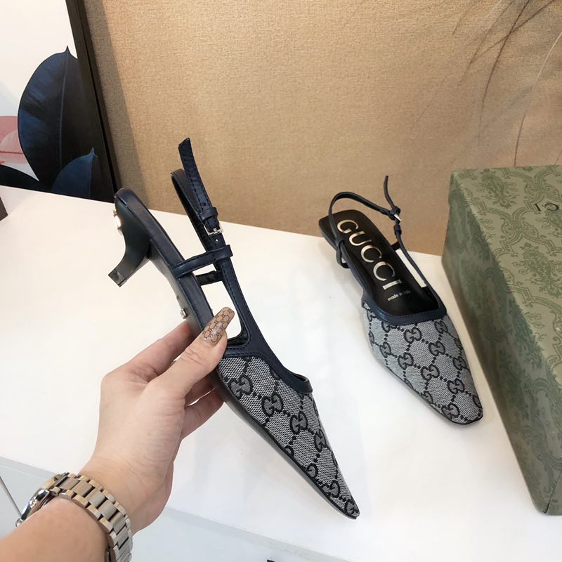 G style vintage women sandals pumps-Luxeon