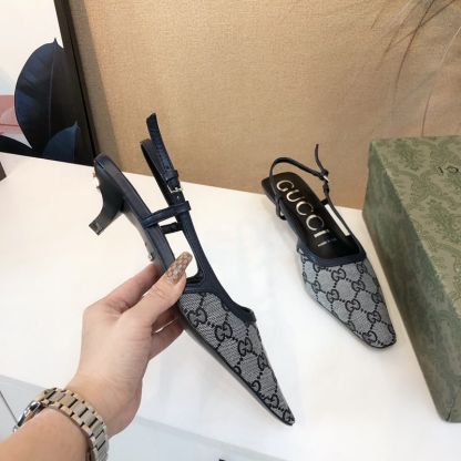 G style vintage women sandals pumps-Luxeon