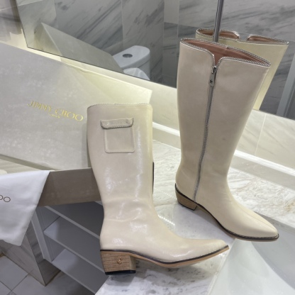 Jimmy Choo new autumn winter zipper knee & ankle boots-Luxeon