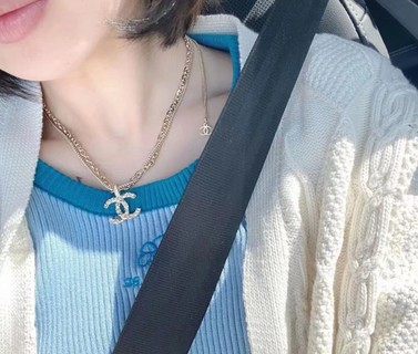 C style New Double Chain Necklace-Luxeon