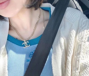 C style New Double Chain Necklace-Luxeon