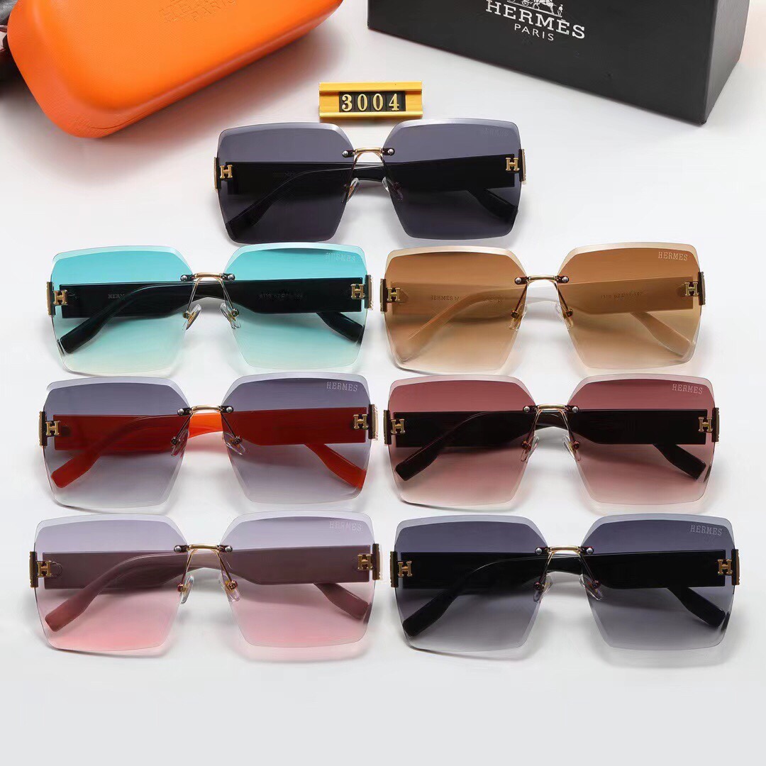 HS Fashion Vintage Sunglasses-Luxeon