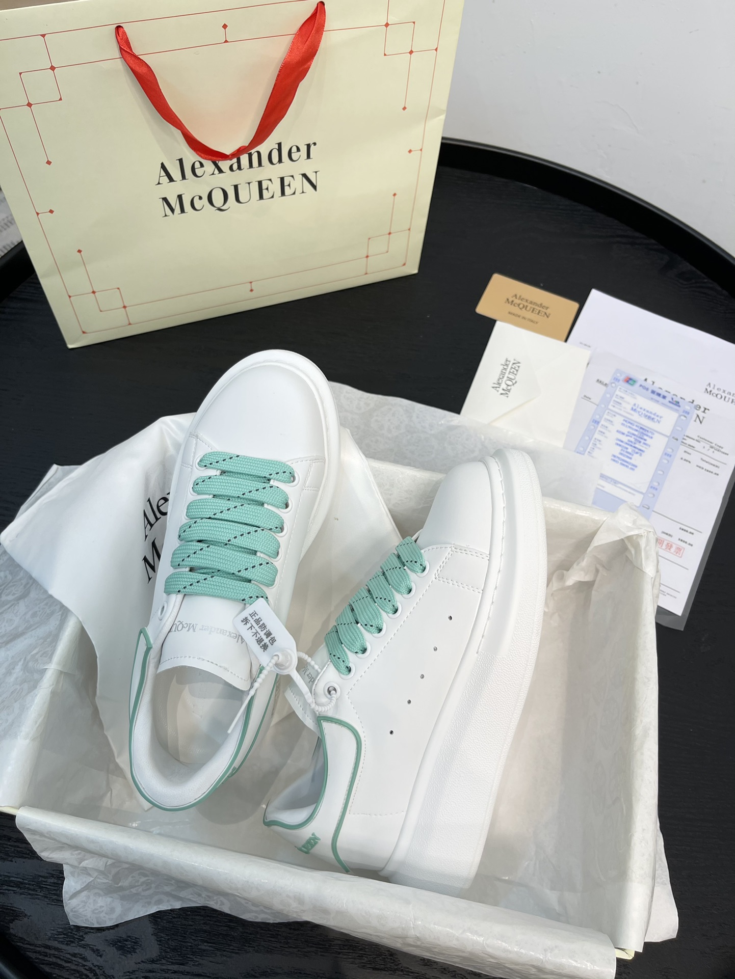 Alexander Mc QUEEN  women sneakers casual shoes-Luxeon